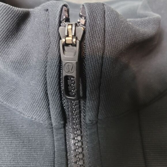 Lululemon Jacket Mens Size M Full Zip Black Stretch Sojourn Casual - Picture 6 of 11